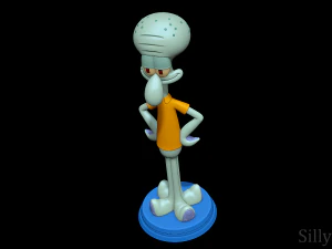 Squidward - SpongeBob SquarePants 3D Print Model