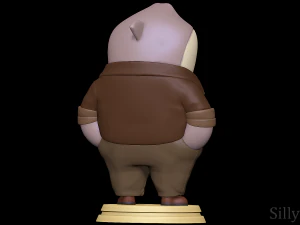 Mr Shark - The Bad Guys 3D Print Model