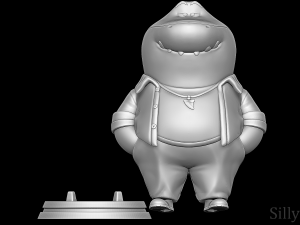 Mr Shark - The Bad Guys 3D 打印模型