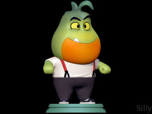 Mr Piranha - The Bad Guys Model Cetak 3D