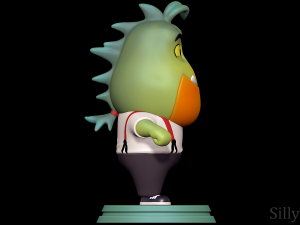 Mr Piranha - The Bad Guys Model Cetak 3D