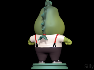 Mr Piranha - The Bad Guys Model Cetak 3D
