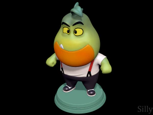 Mr Piranha - The Bad Guys 3D Print Model