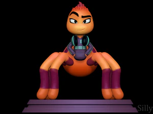 Ms Tarantula - The Bad Guys 3D Print Model