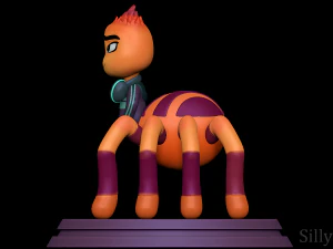 Ms Tarantula - The Bad Guys 3D Print Model