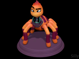 Ms Tarantula - The Bad Guys 3D Print Model