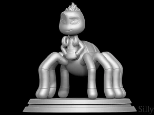 Ms Tarantula - The Bad Guys 3D Print Model