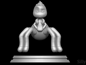 Ms Tarantula - The Bad Guys 3D Print Model