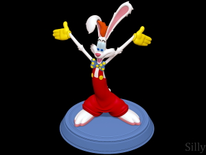 Roger Rabbit - Who Framed Roger Rabbit 3D Baskı Modeli