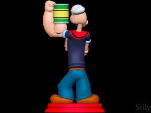 Popeye Modello di stampa 3D