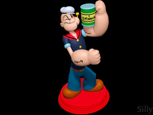 Popeye 3D Print Model