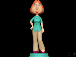 Lois Griffin - Family Guy 3D Print Model