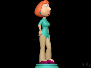 Lois Griffin - Family Guy 3D Print Model