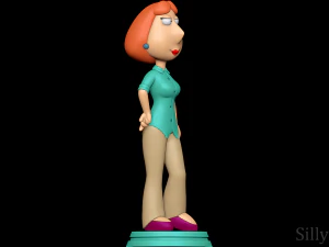 Lois Griffin - Family Guy 3D Print Model