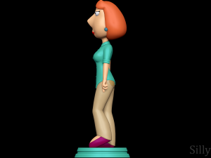Lois Griffin - Family Guy 3D Print Model