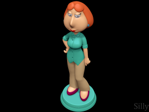 Lois Griffin - Family Guy 3D Print Model