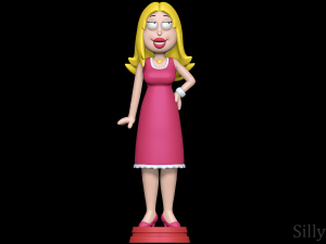 Francine Smith - American Dad 3Dプリントモデル