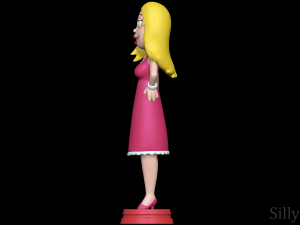 Francine Smith - American Dad 3Dプリントモデル