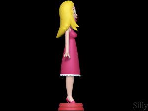 Francine Smith - American Dad 3Dプリントモデル