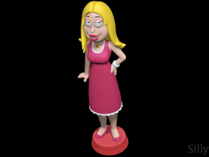 Francine Smith - American Dad 3Dプリントモデル