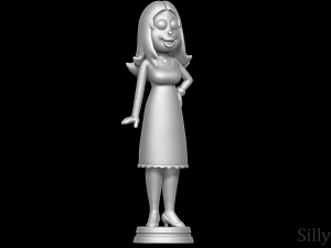 Francine Smith - American Dad 3Dプリントモデル