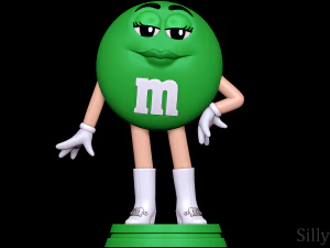 Bayan Green - MandMS 3D Baskı Modeli
