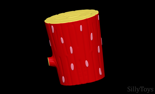 Log From Blammo - The Ren and Stimpy Show Model Cetak 3D .c4d .max .obj .3ds .fbx .stl .blend 