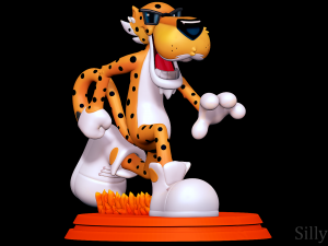Chester Cheetah - Cheetos 3D Print Model