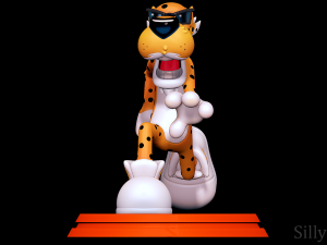 Chester Cheetah - Cheetos Modèles 3D en vedette