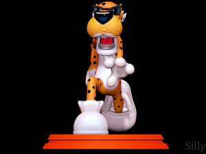 Chester Cheetah - Cheetos 3D Print Model