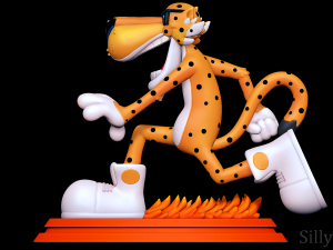 Chester Cheetah - Cheetos Modèles 3D en vedette