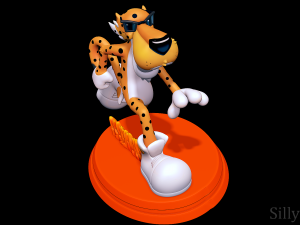 Chester Cheetah - Cheetos Modèles 3D en vedette