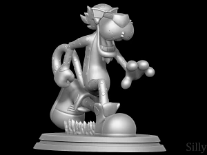 Chester Cheetah - Cheetos 3D Print Model