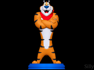 Tony The Tiger - kelloggs Modelo de impresión 3D