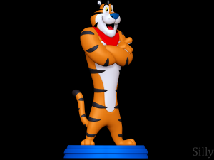 Tony The Tiger - kelloggs Modelo de impresión 3D