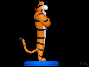 Tony The Tiger - kelloggs Modelo de impresión 3D