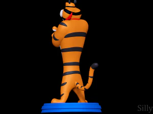 Tony The Tiger - kelloggs 3D Print Model