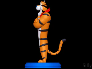 Tony The Tiger - kelloggs 3D Print Model
