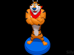 Tony The Tiger - kelloggs Modelo de impresión 3D
