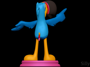 Toucan Sam - Froot Loops 3D print model Modello di stampa 3D