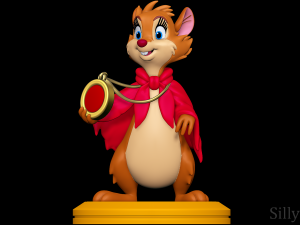 Mrs Brisby - The Secret of NIMH 3D-Druckmodell