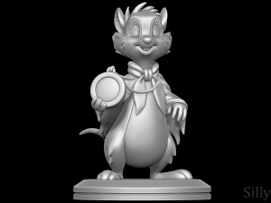 Mrs Brisby - The Secret of NIMH 3D-Druckmodell
