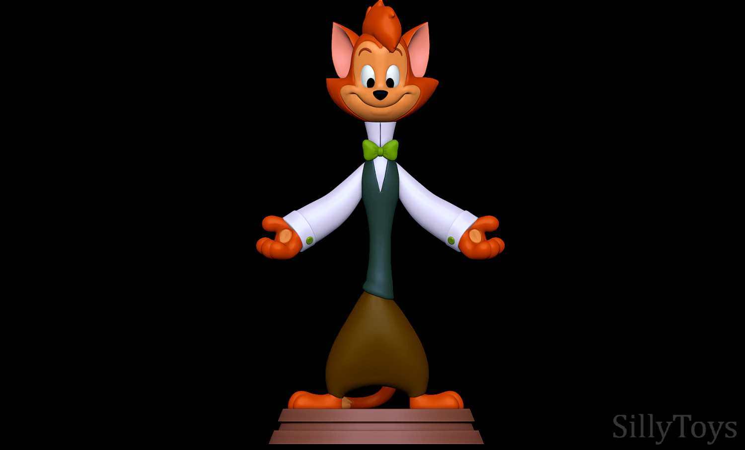 Danny - Cats Dont Dance 3D Print Model .c4d .max .obj .3ds .fbx .stl .blend