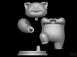 Meilin Lee - Turning Red 3D Print Model