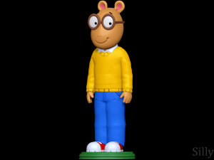 Arthur 3D Print Model