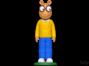 Arthur 3D Baskı Modeli