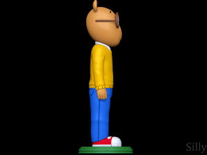 Arthur 3D Baskı Modeli