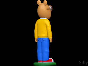 Arthur 3D Baskı Modeli