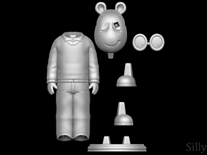 Arthur 3D Baskı Modeli