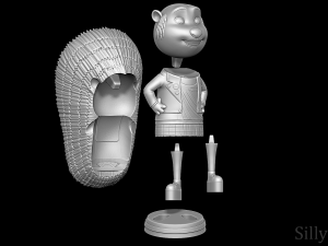 Ash - Sing 2 Modelo de Impressão 3D